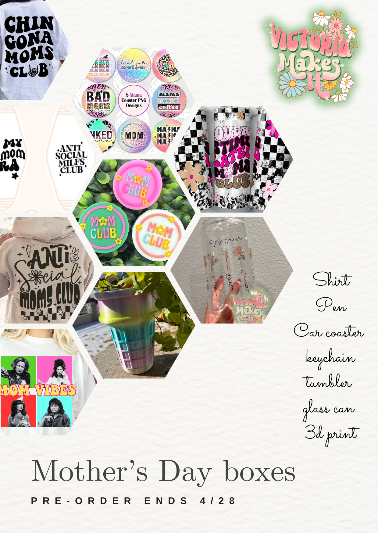 Mother's Day boxes – Victoria Makes It