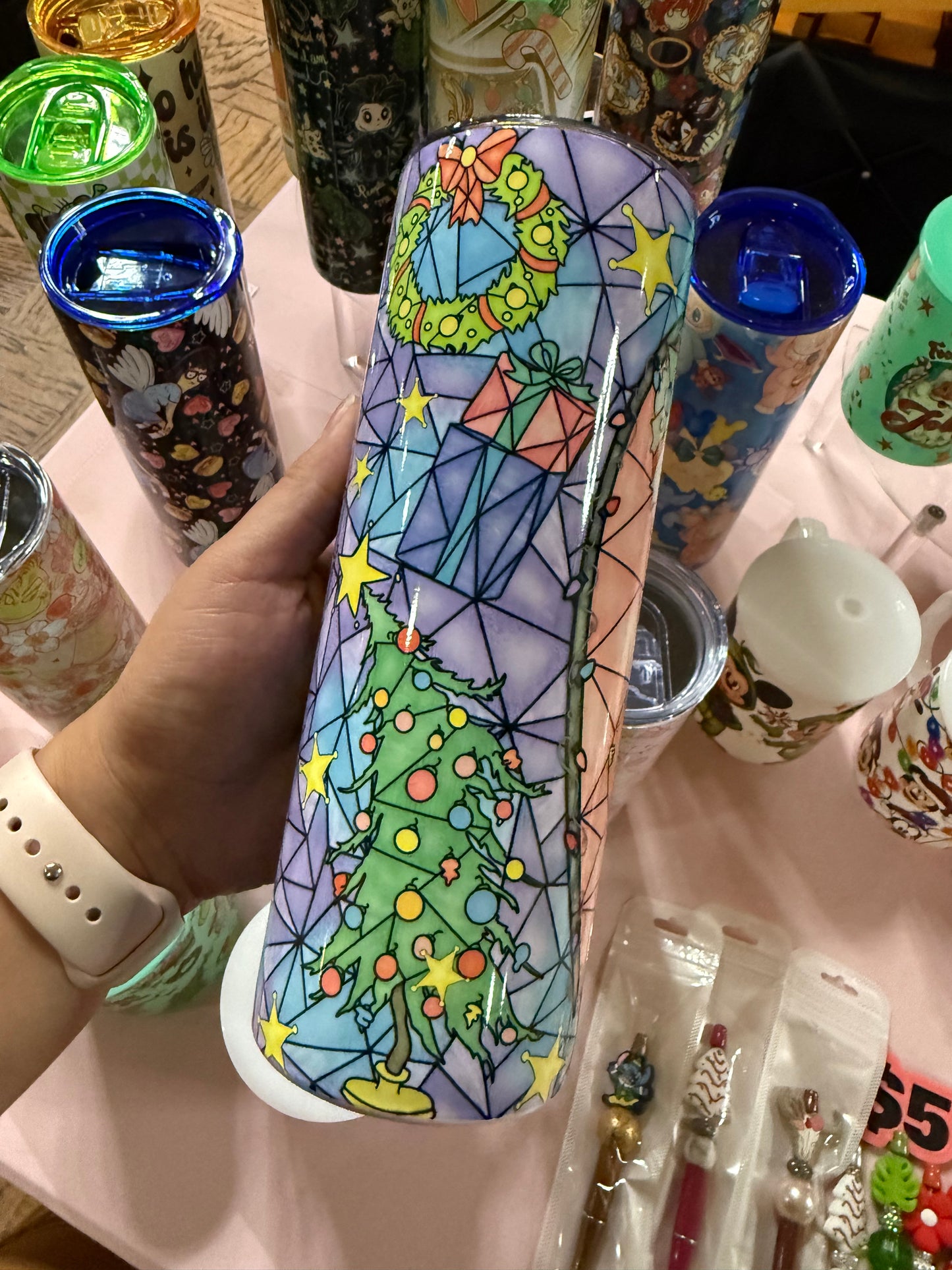 Cindy Lou stained glass