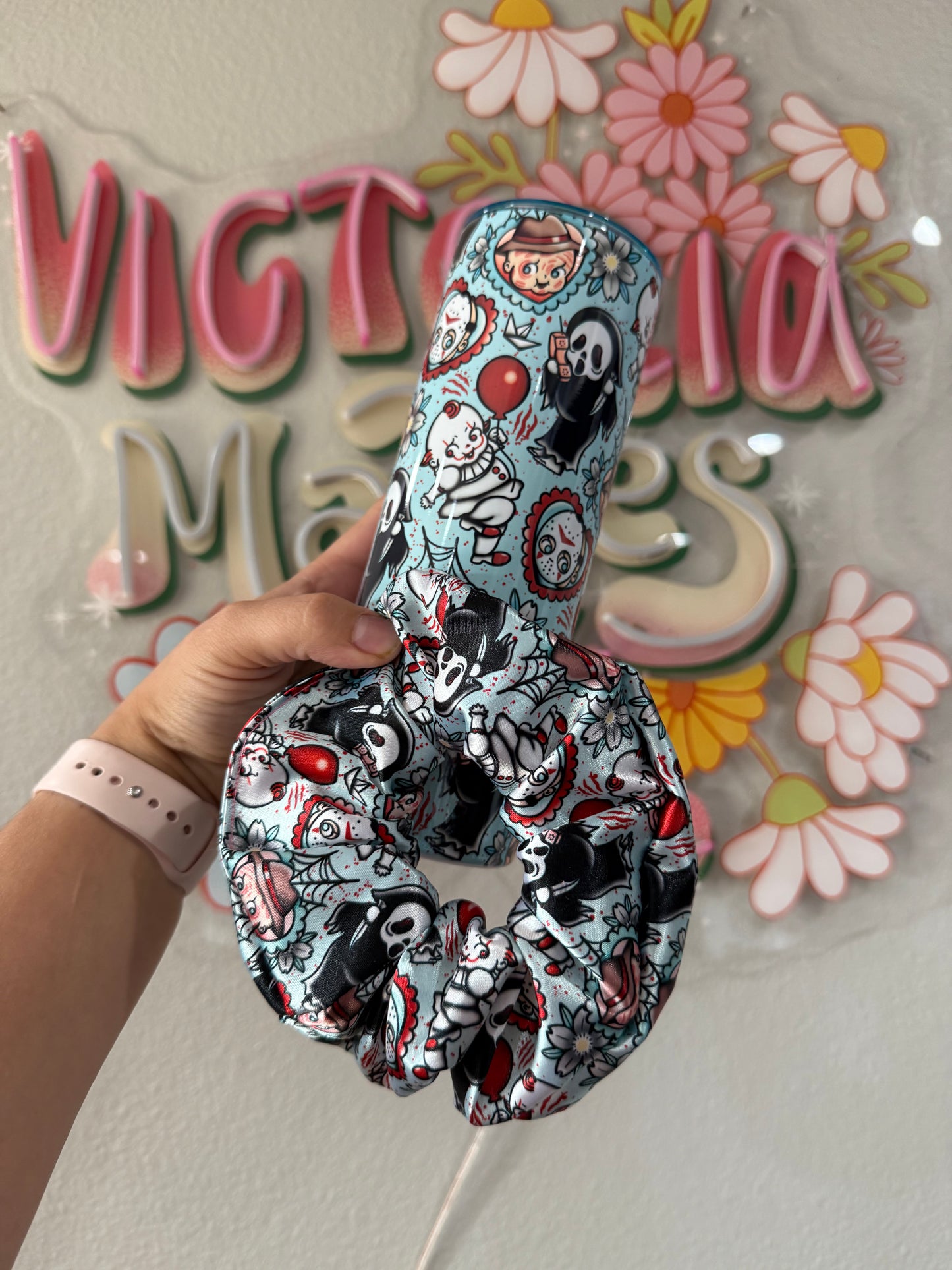 Kewpie horror coasters