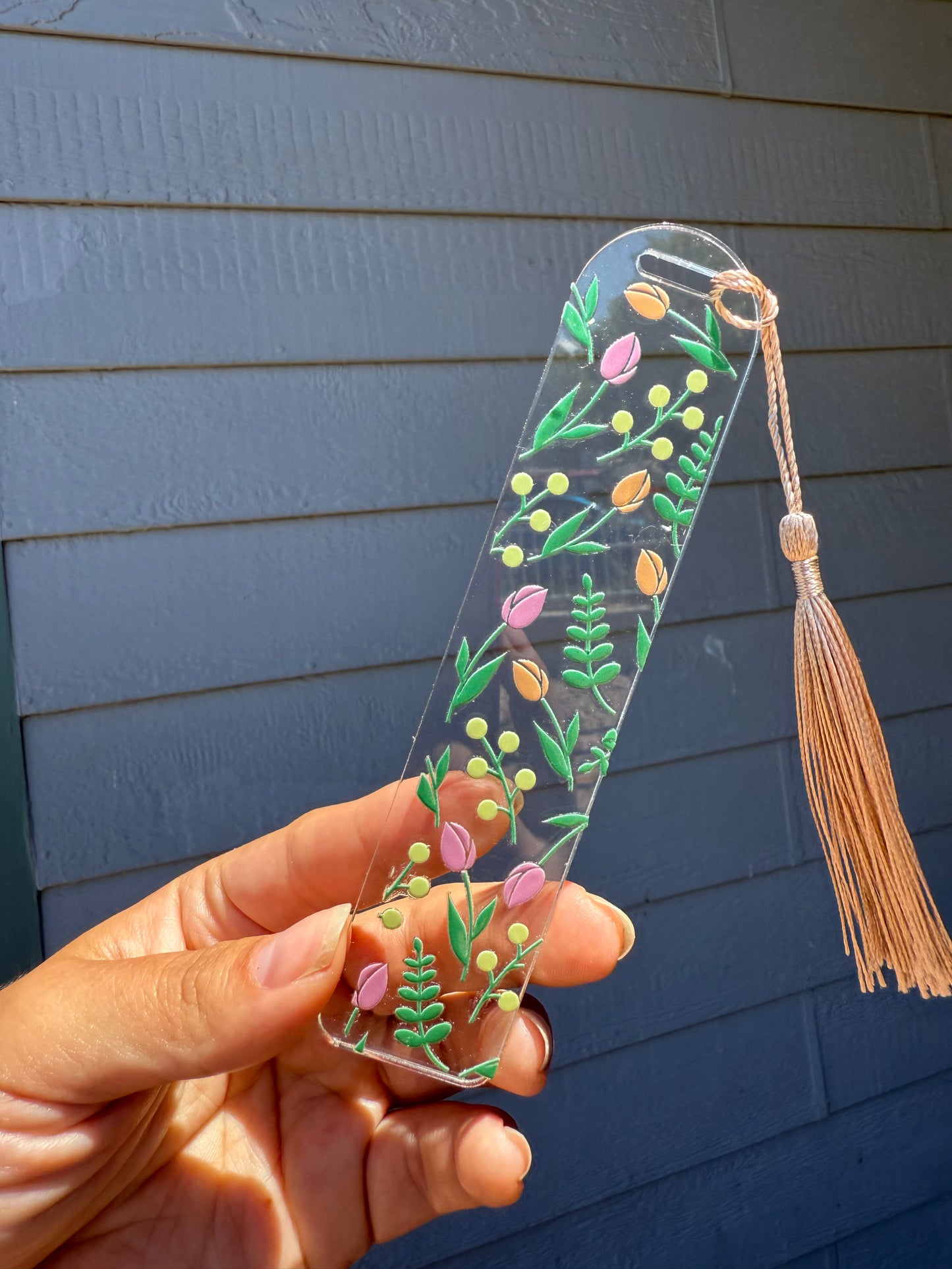 Acrylic bookmarks