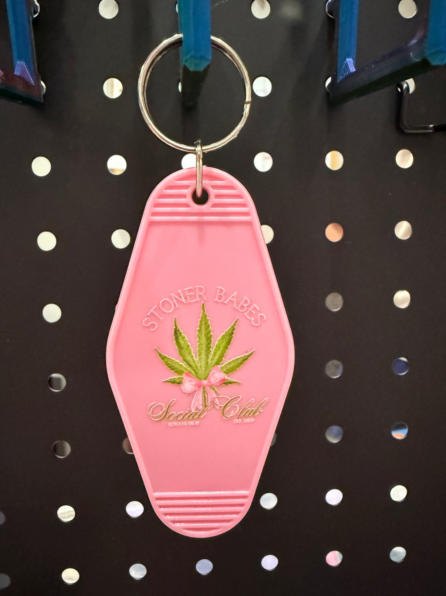 Stoner babes keychain