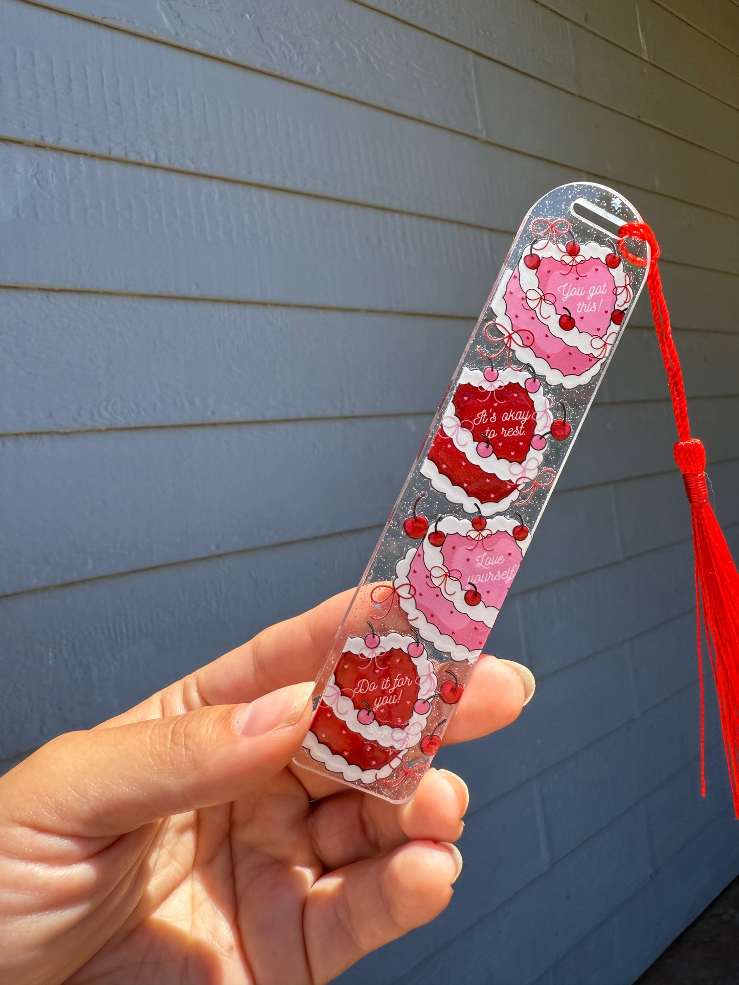Acrylic bookmarks