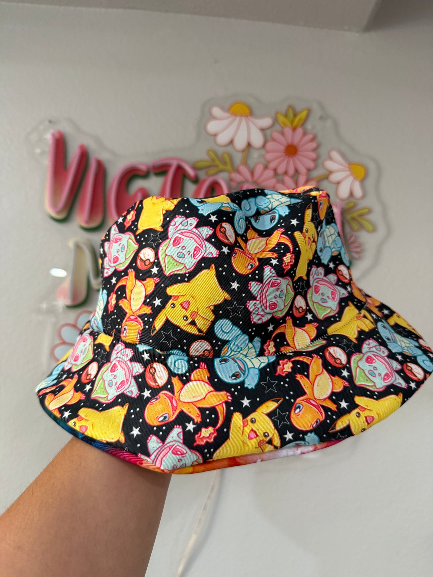 Poke bucket hat