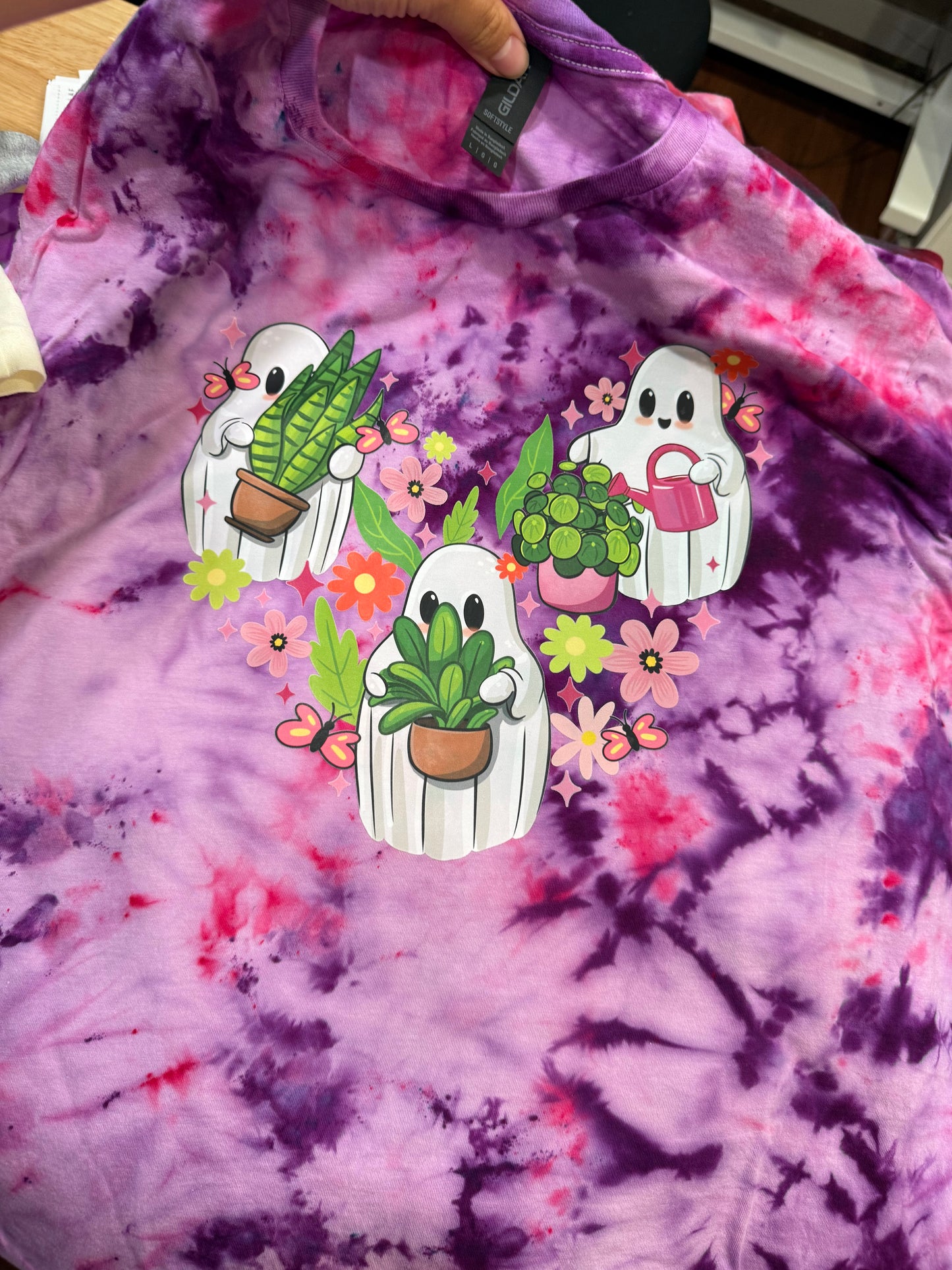 Size large tee