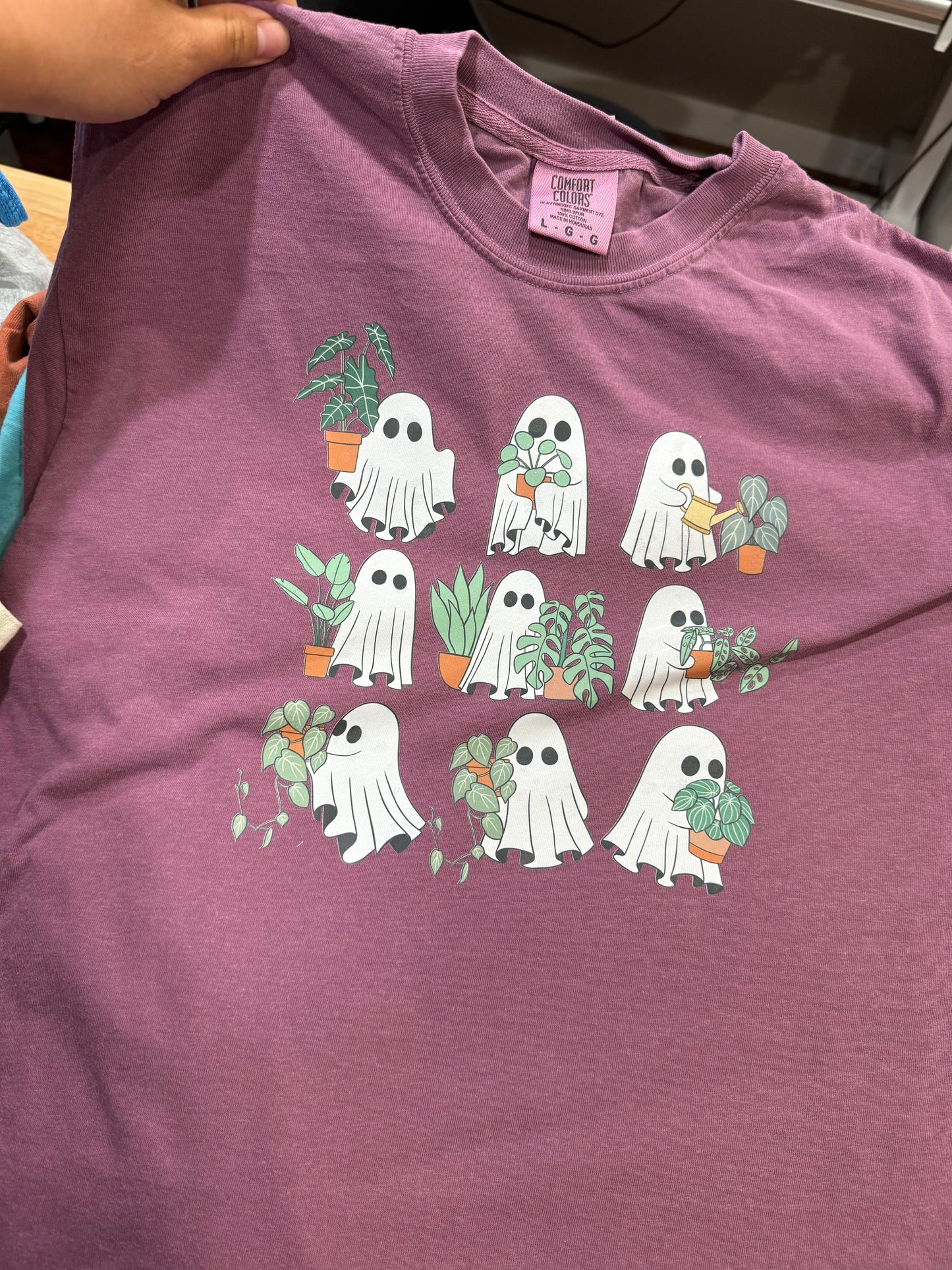 Size large tee