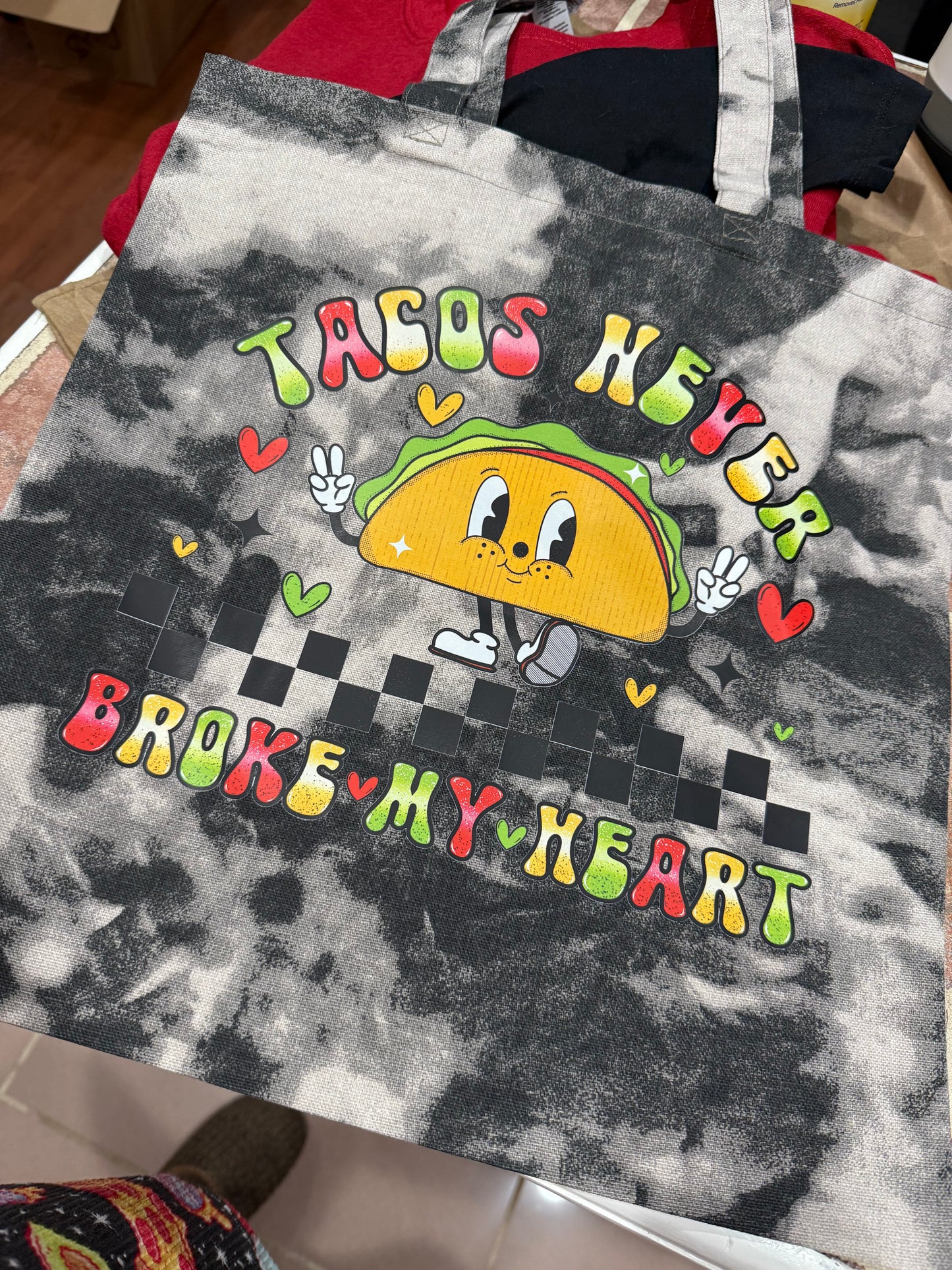 Taco tote bag