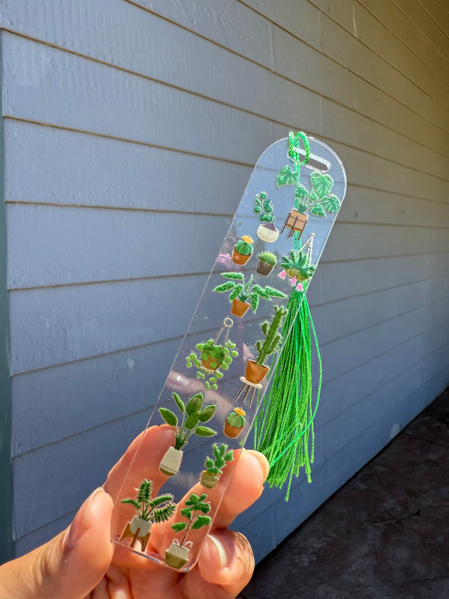 Acrylic bookmarks