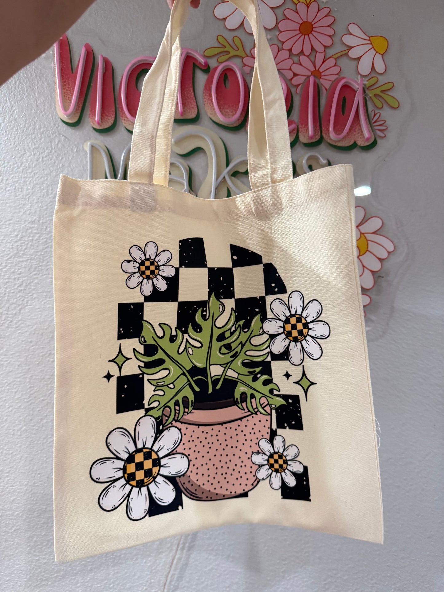 Plants tote bag