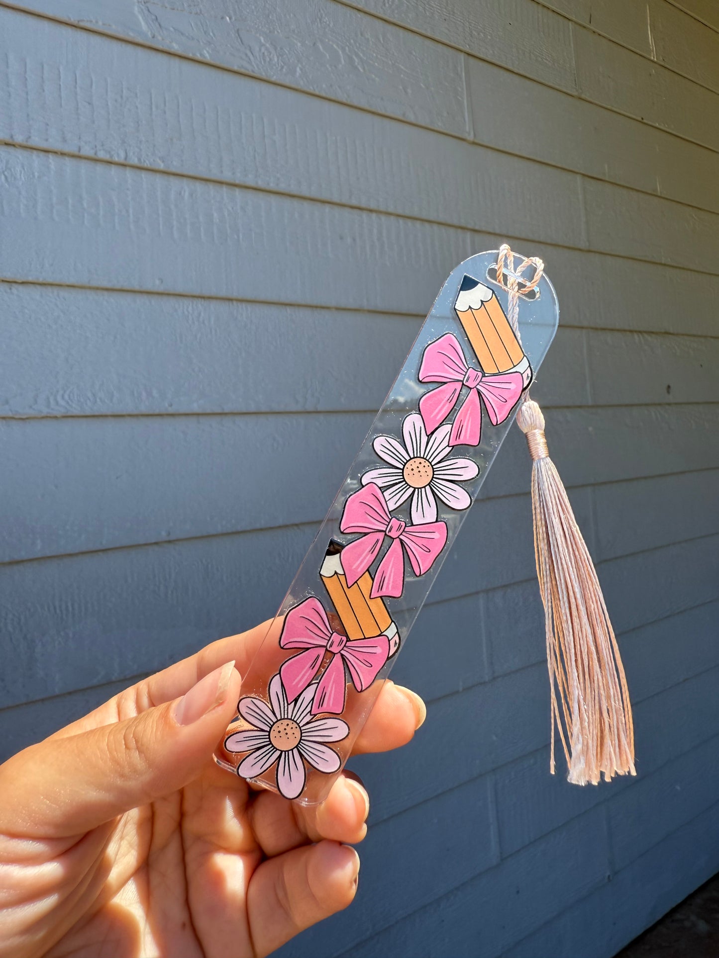 Acrylic bookmarks