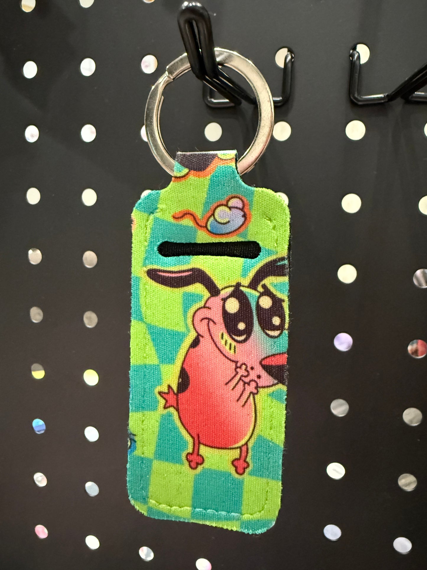 Courage chapstick holder