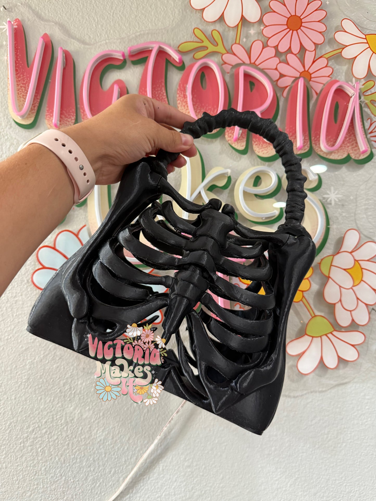 Rib cage purse