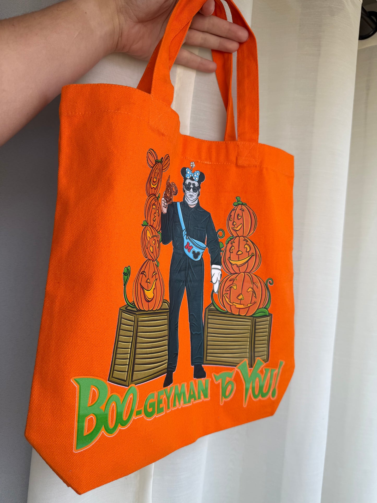Boogeyman tote bag