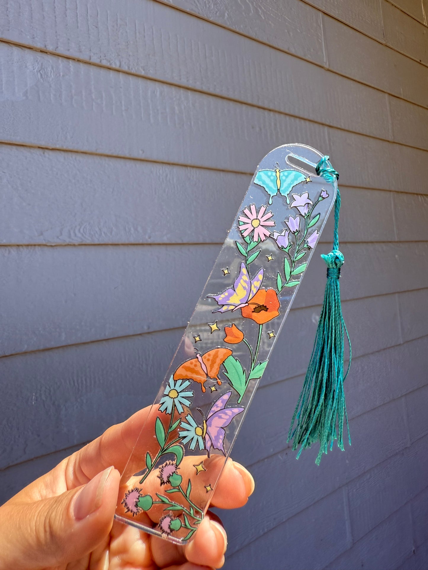 Acrylic bookmarks