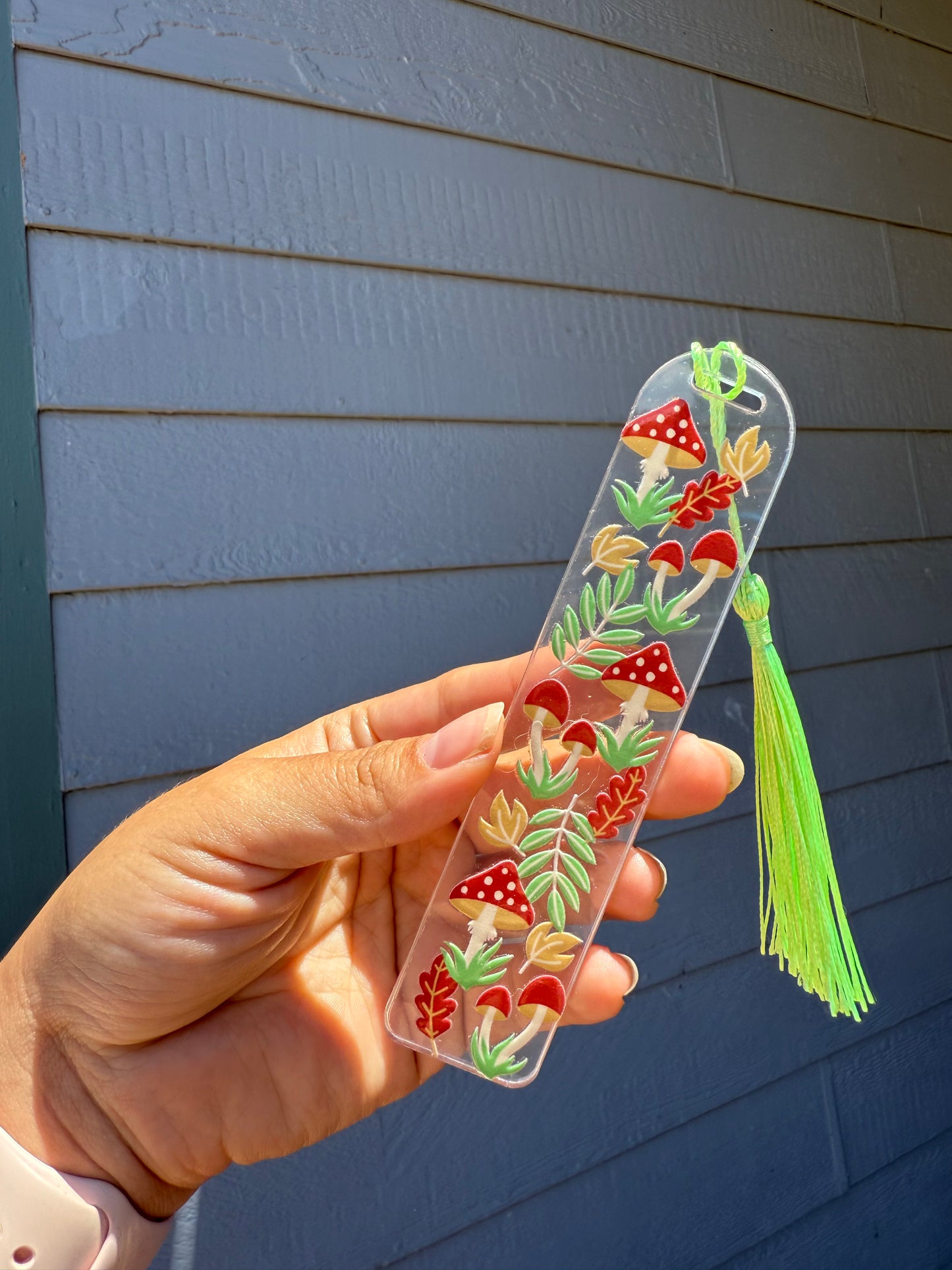 Acrylic bookmarks