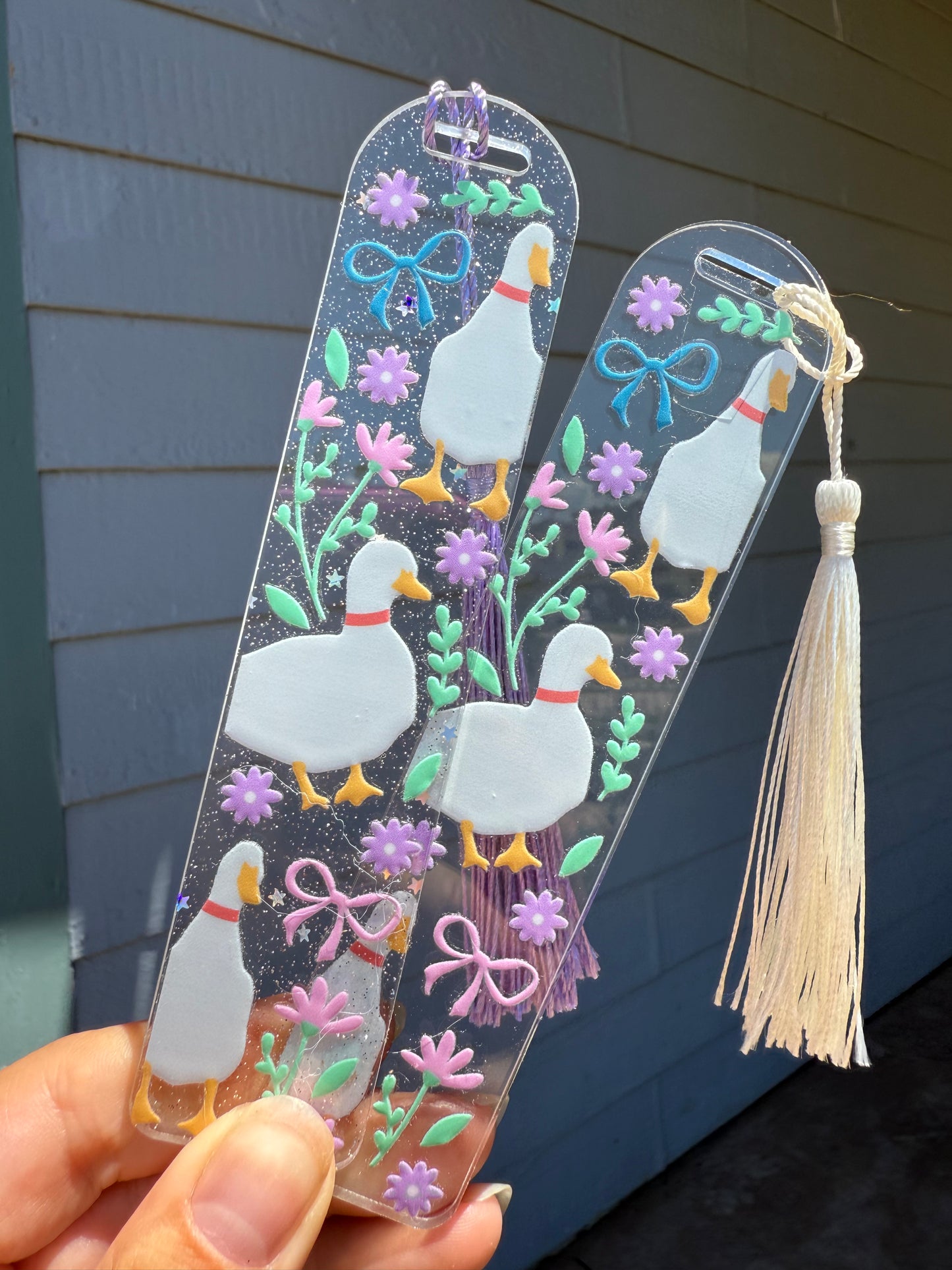 Acrylic bookmarks