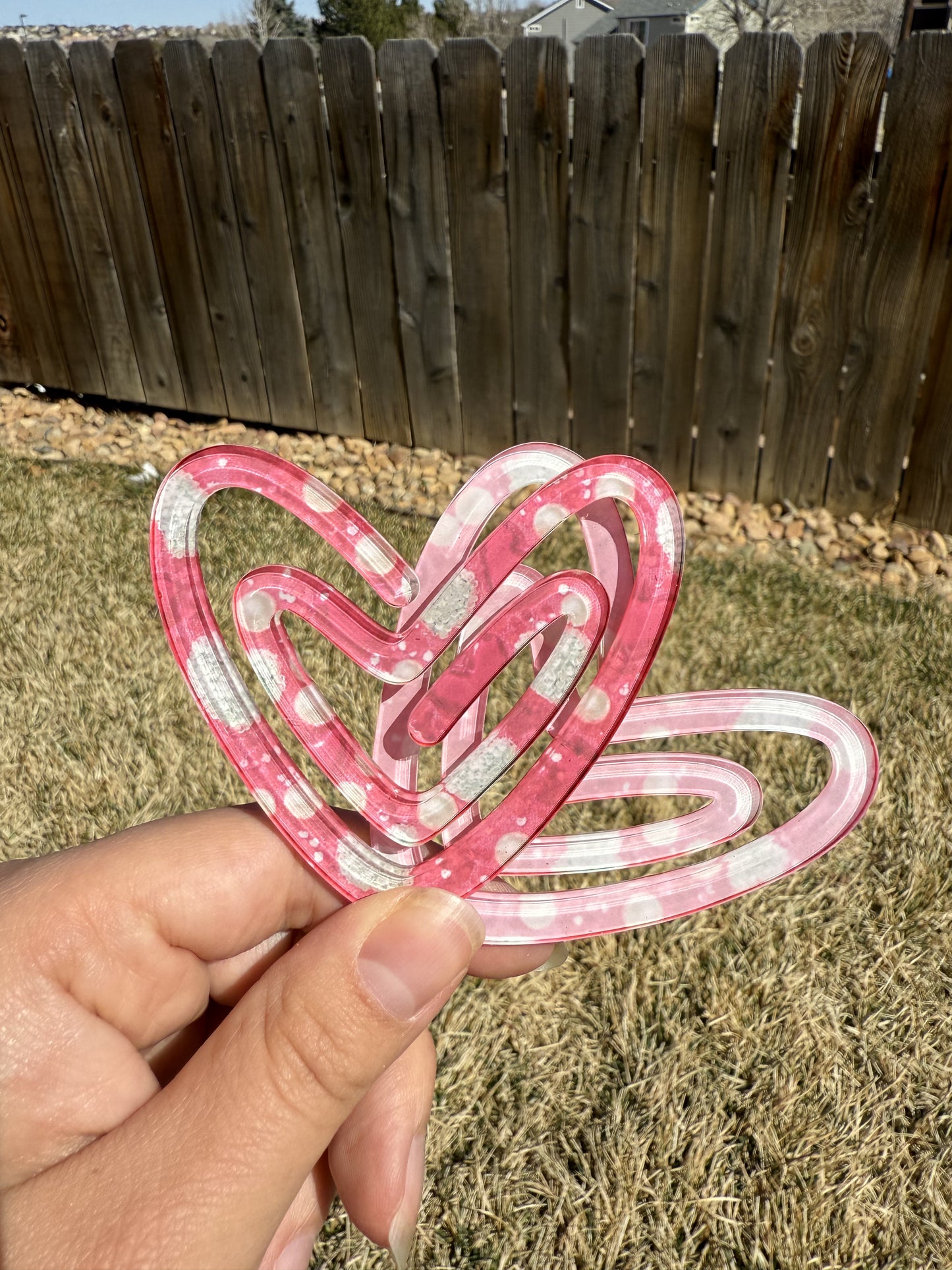 Red hearts