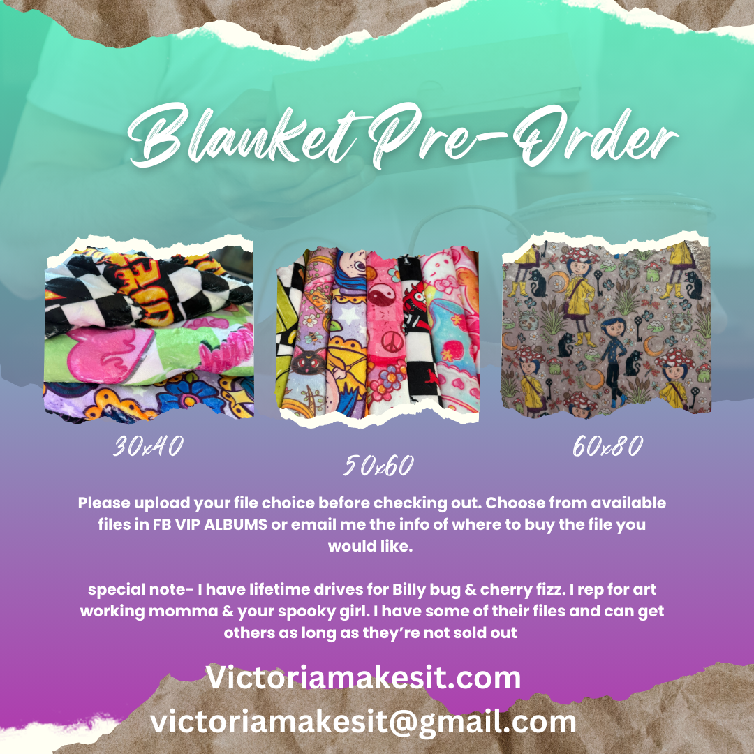 CUSTOM BLANKETS