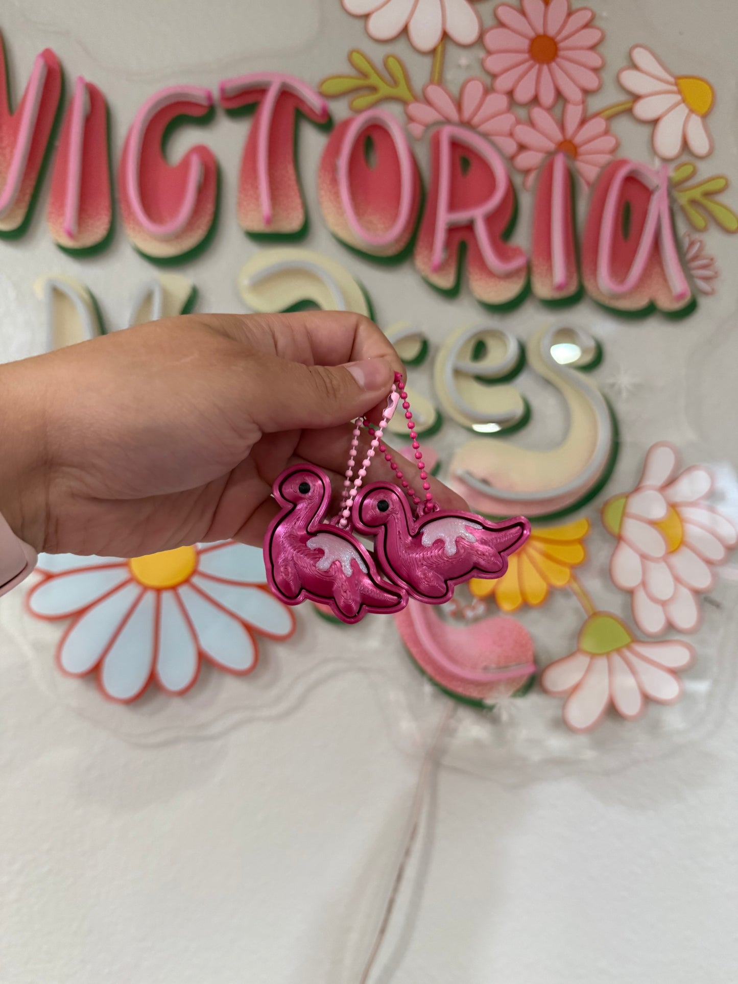 Nessy pink clicker