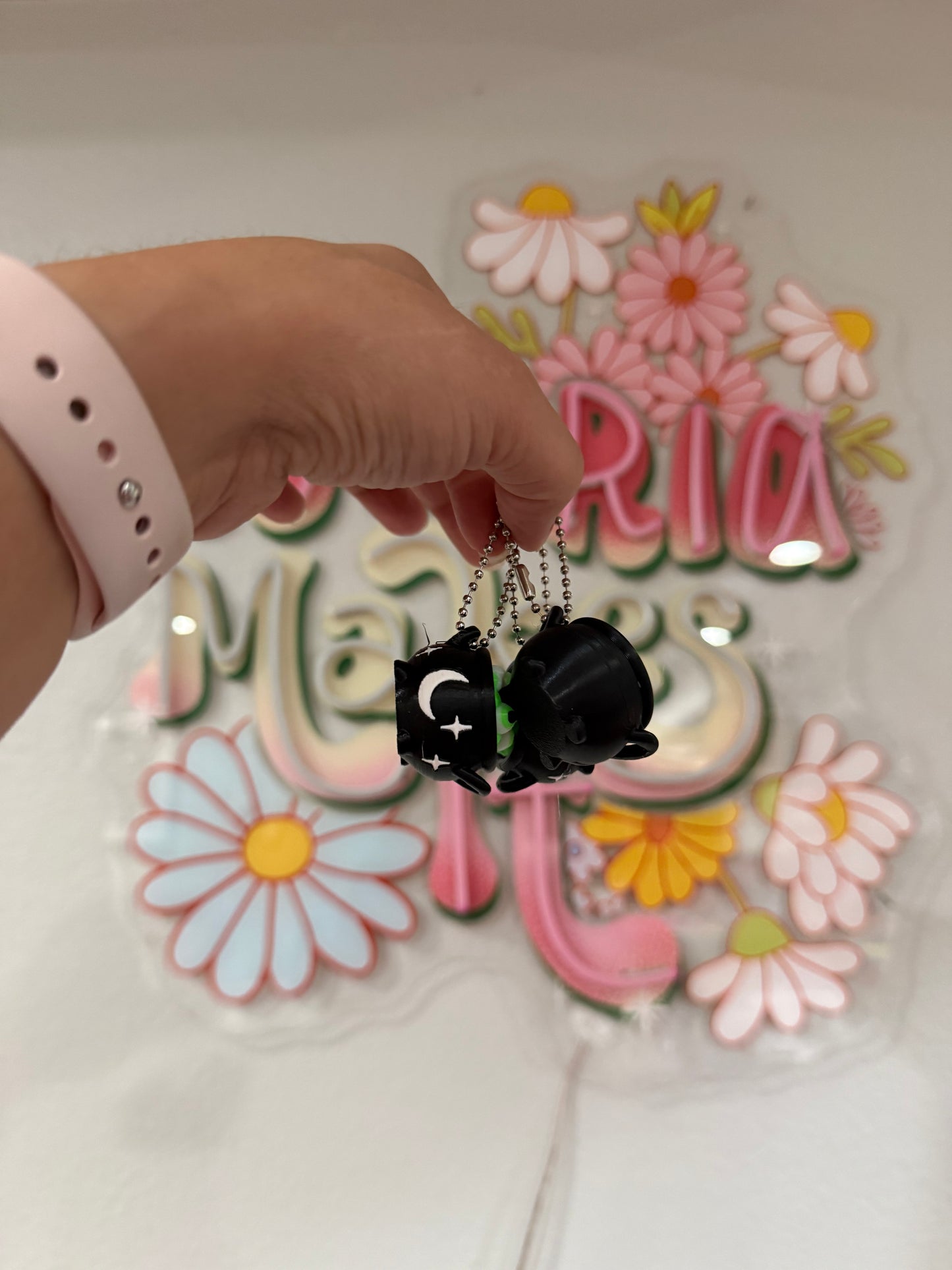 Cauldron clickers keychain
