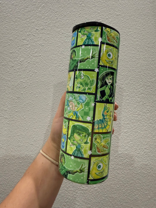 Green characters