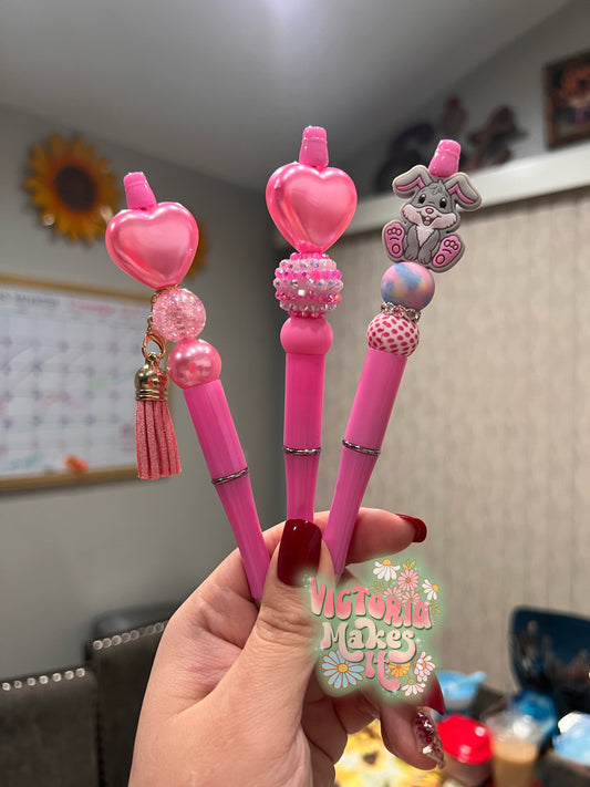 Pink pens