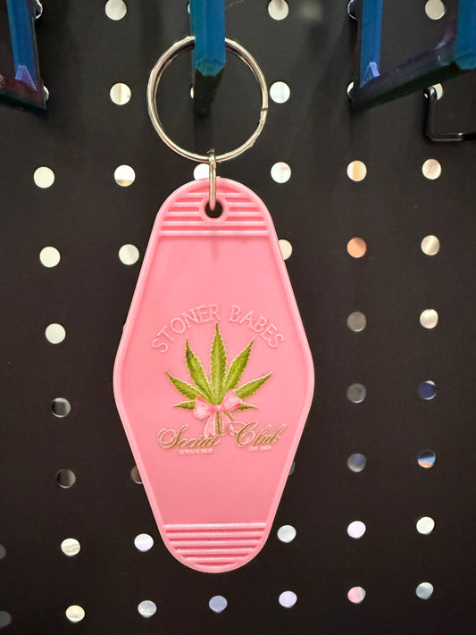Stoner babes keychain