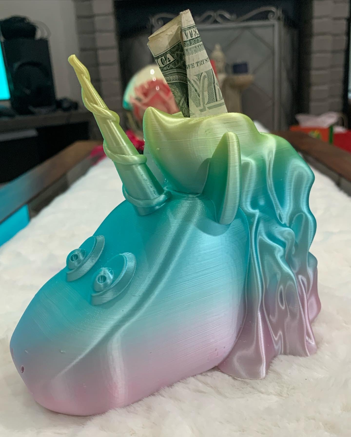 Unicorn piggy bank