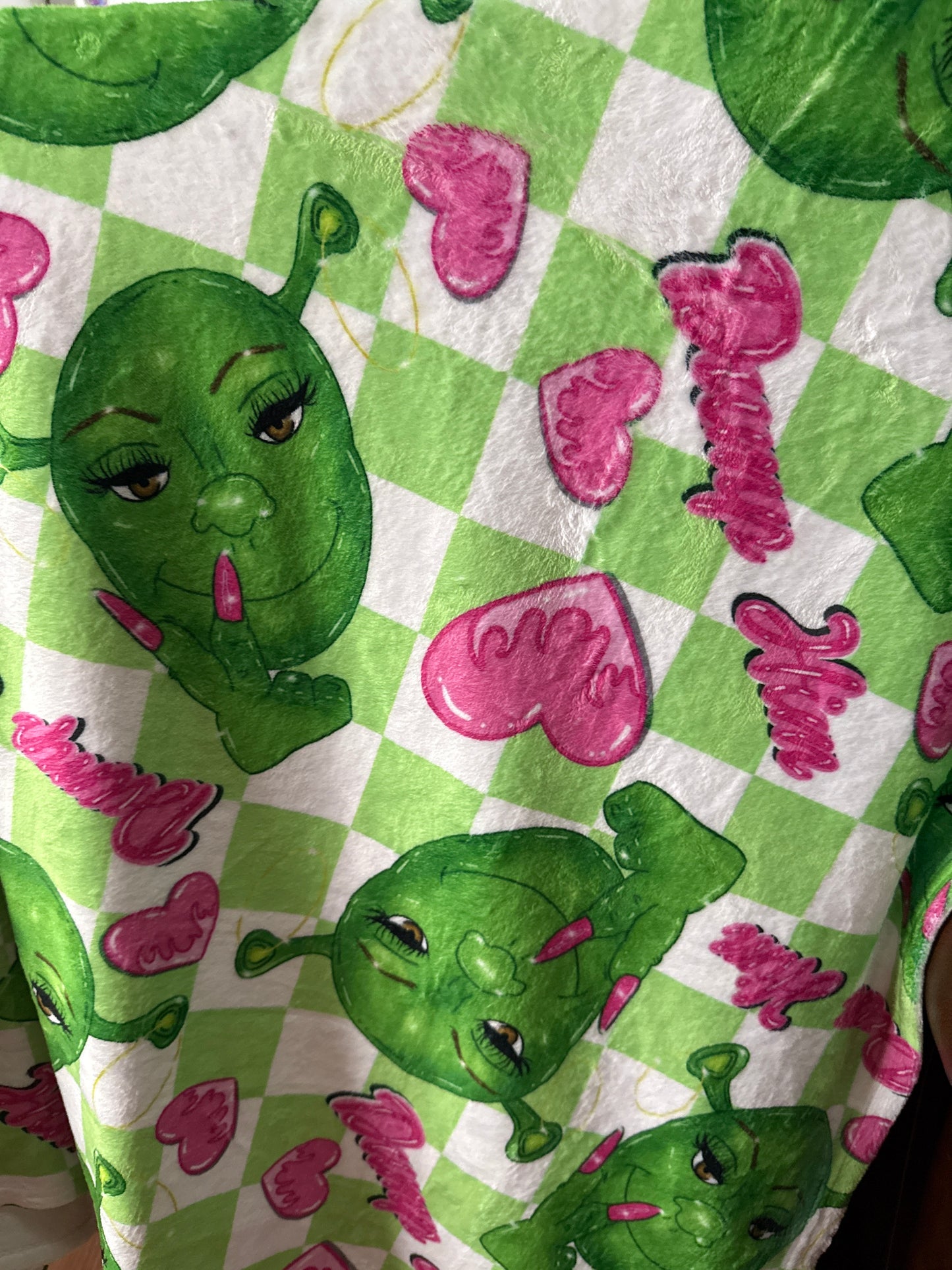 Shrek blanket
