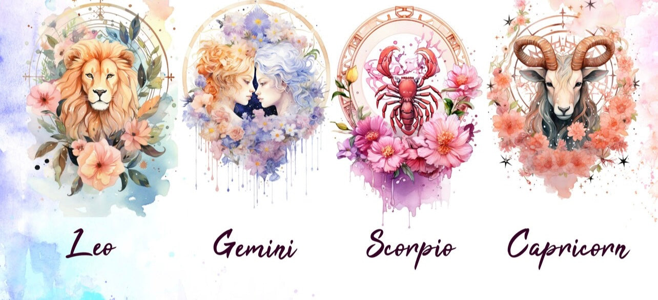 Floral zodiac