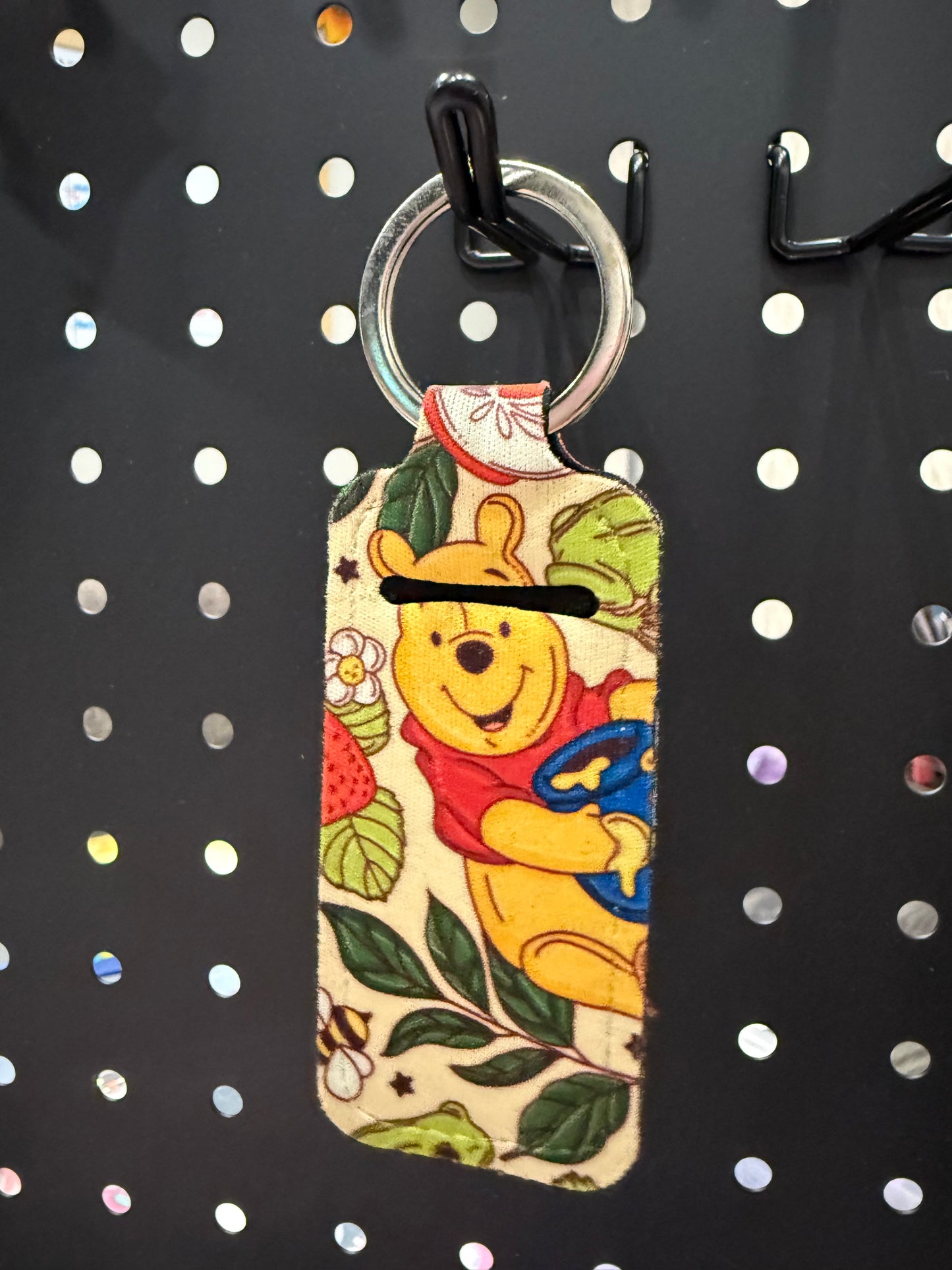 Pooh chapstick holder