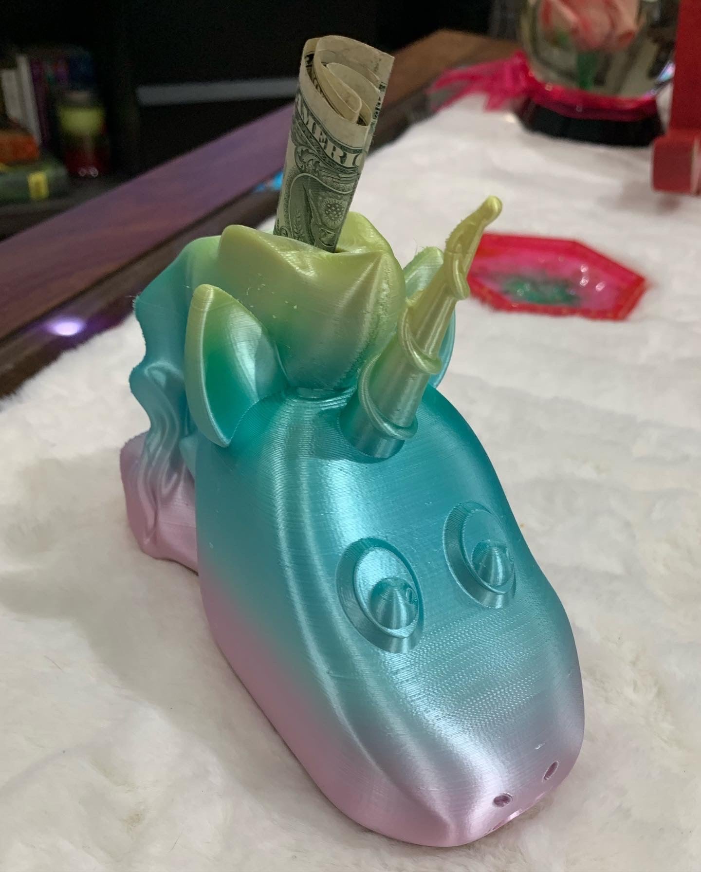 Unicorn piggy bank