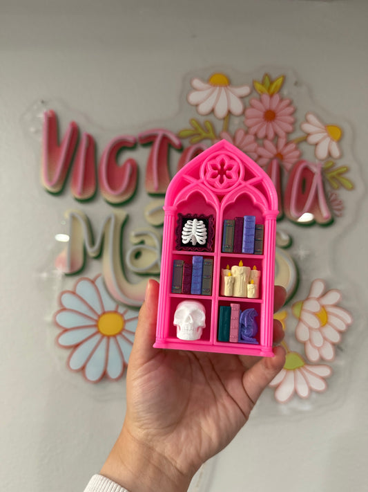 Hot pink gothic clicker large