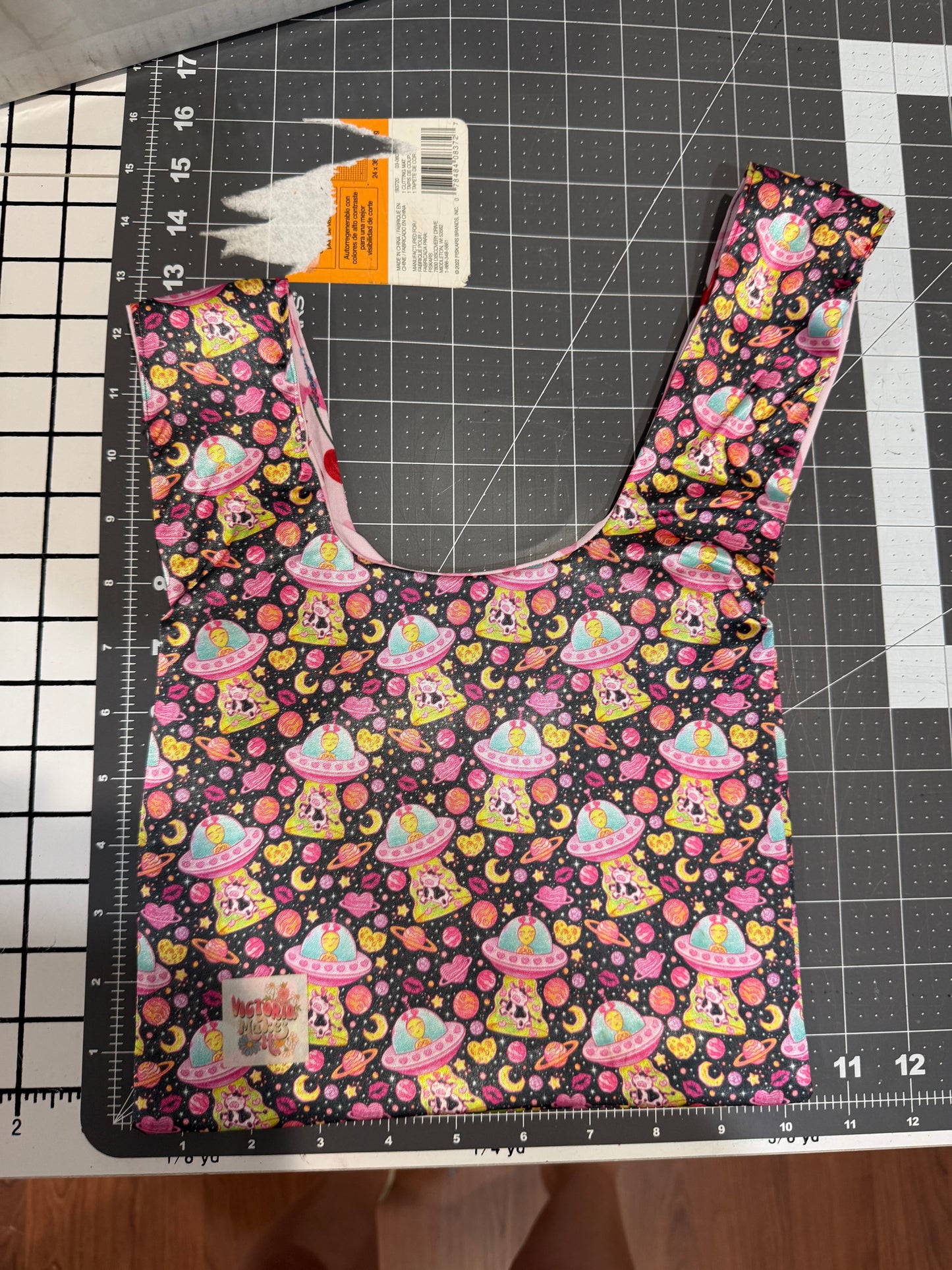 Satin knot bag