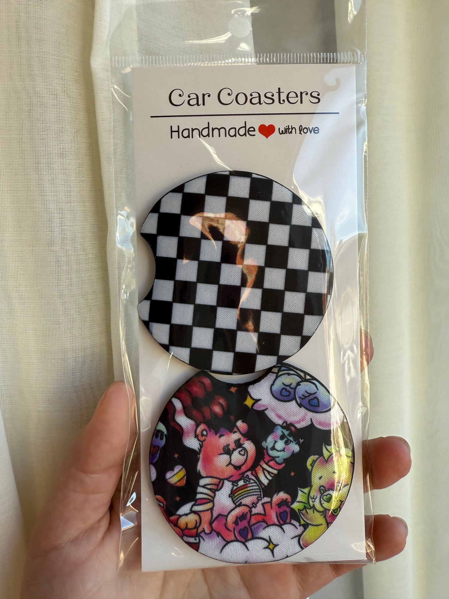 Scare bears coasters