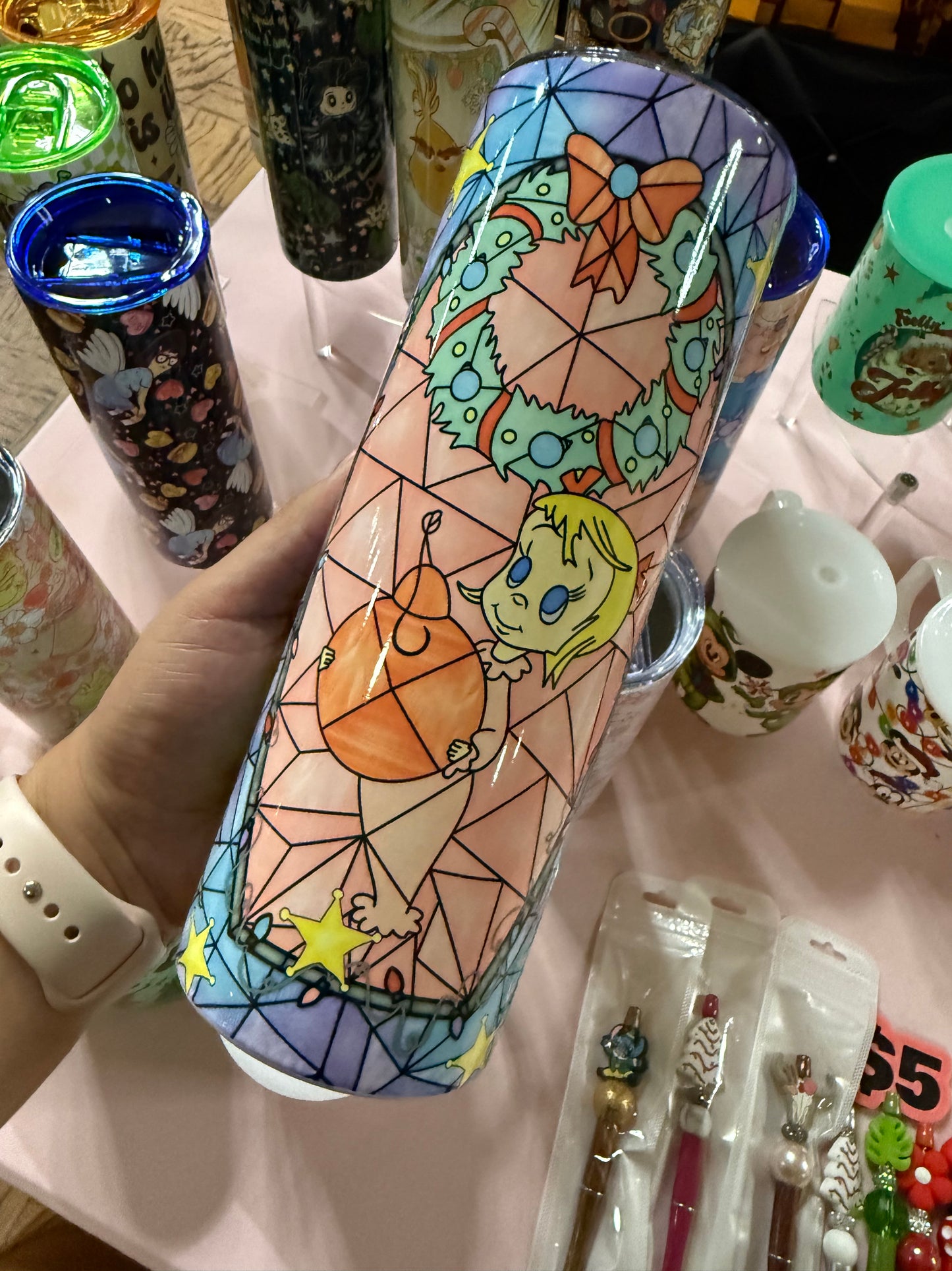 Cindy Lou stained glass