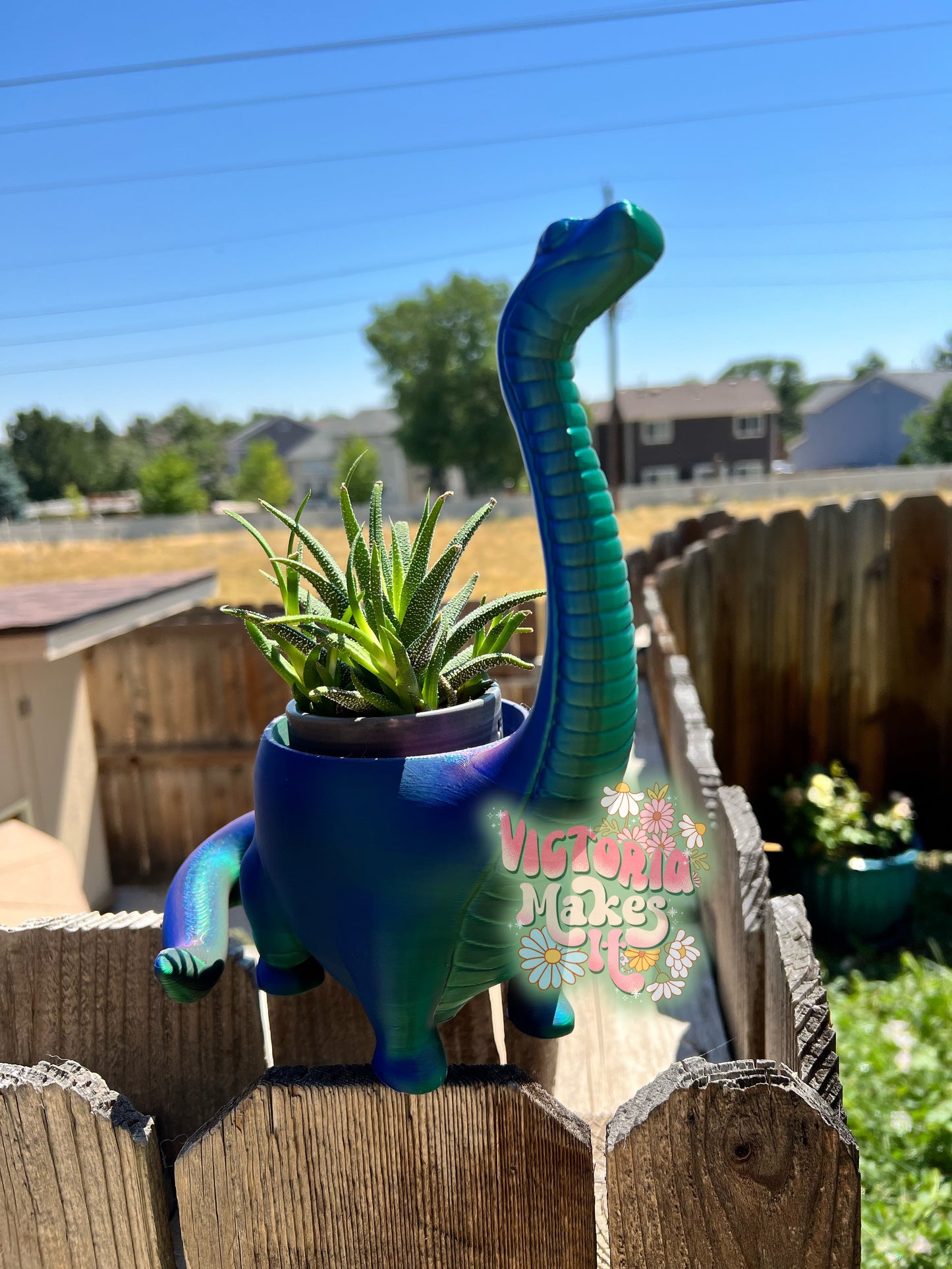 Dino planter