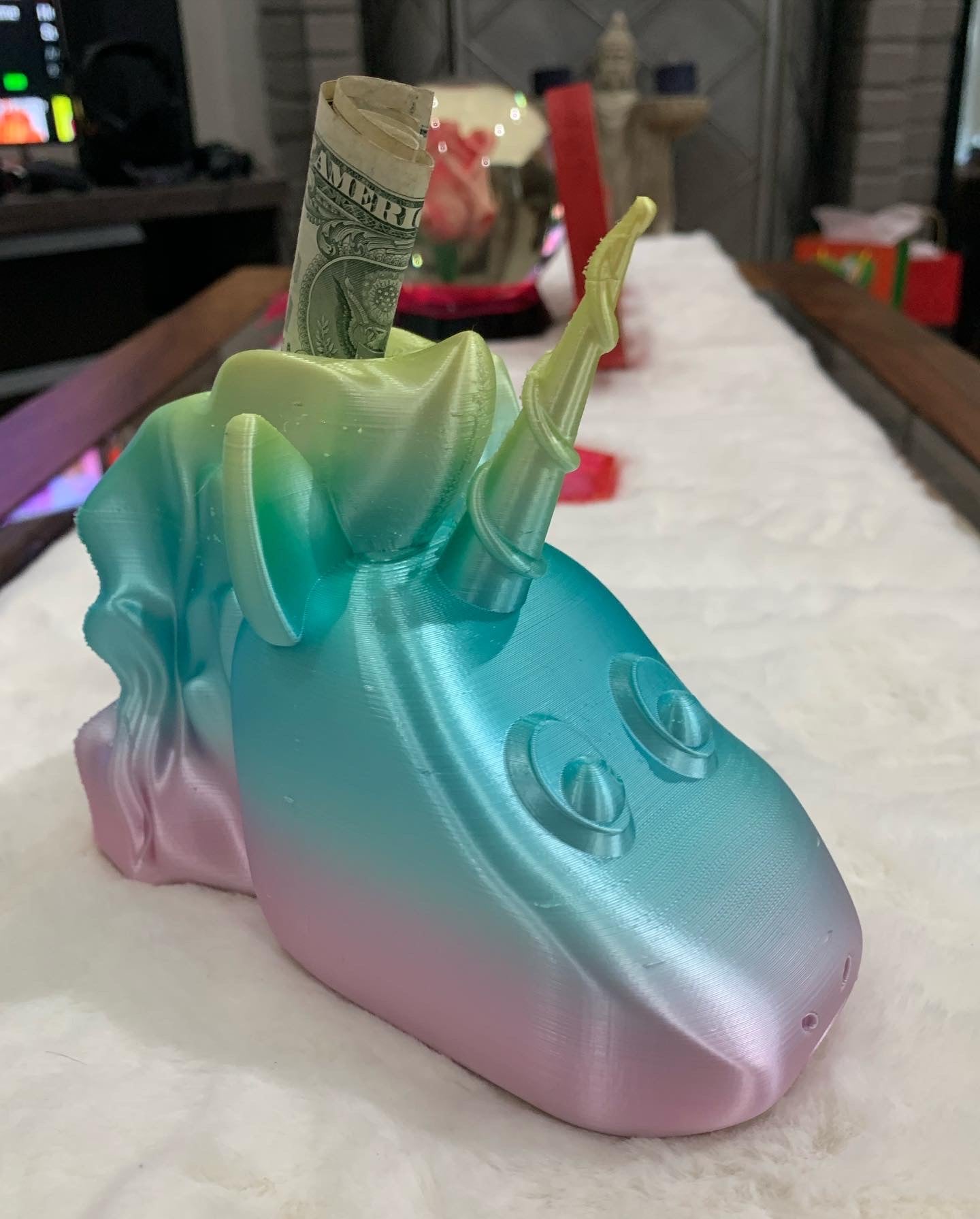 Unicorn piggy bank