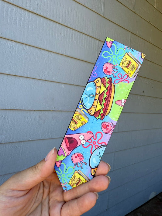 Leather bookmarks