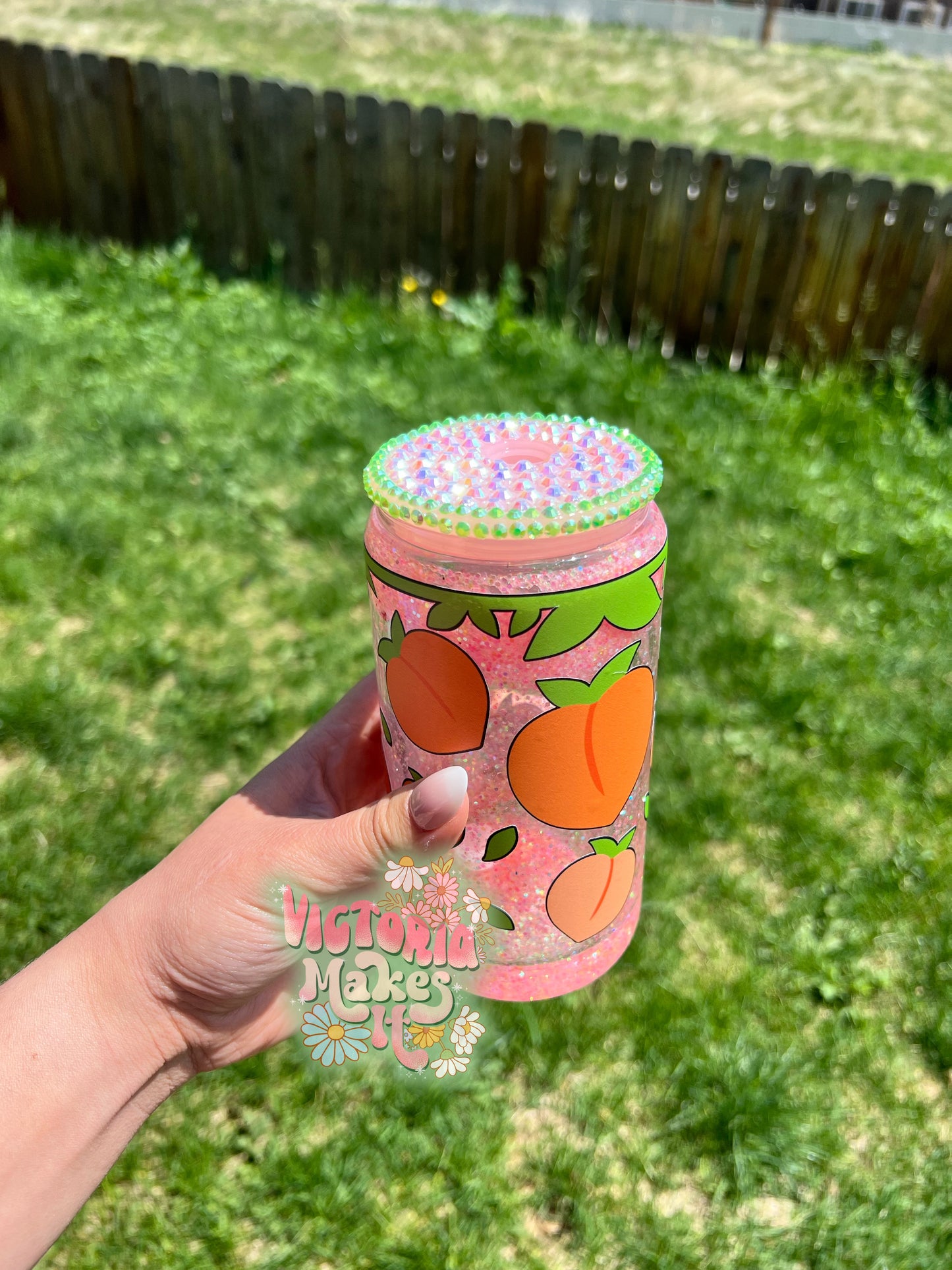 Peach cup