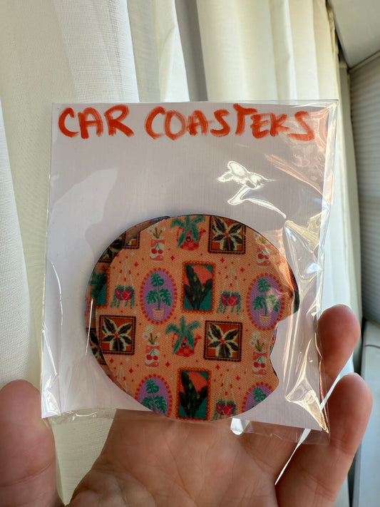 Plants coasters