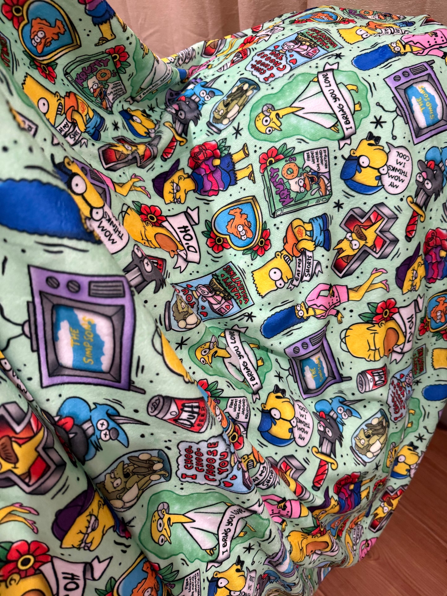 Simpson’s mashup blanket
