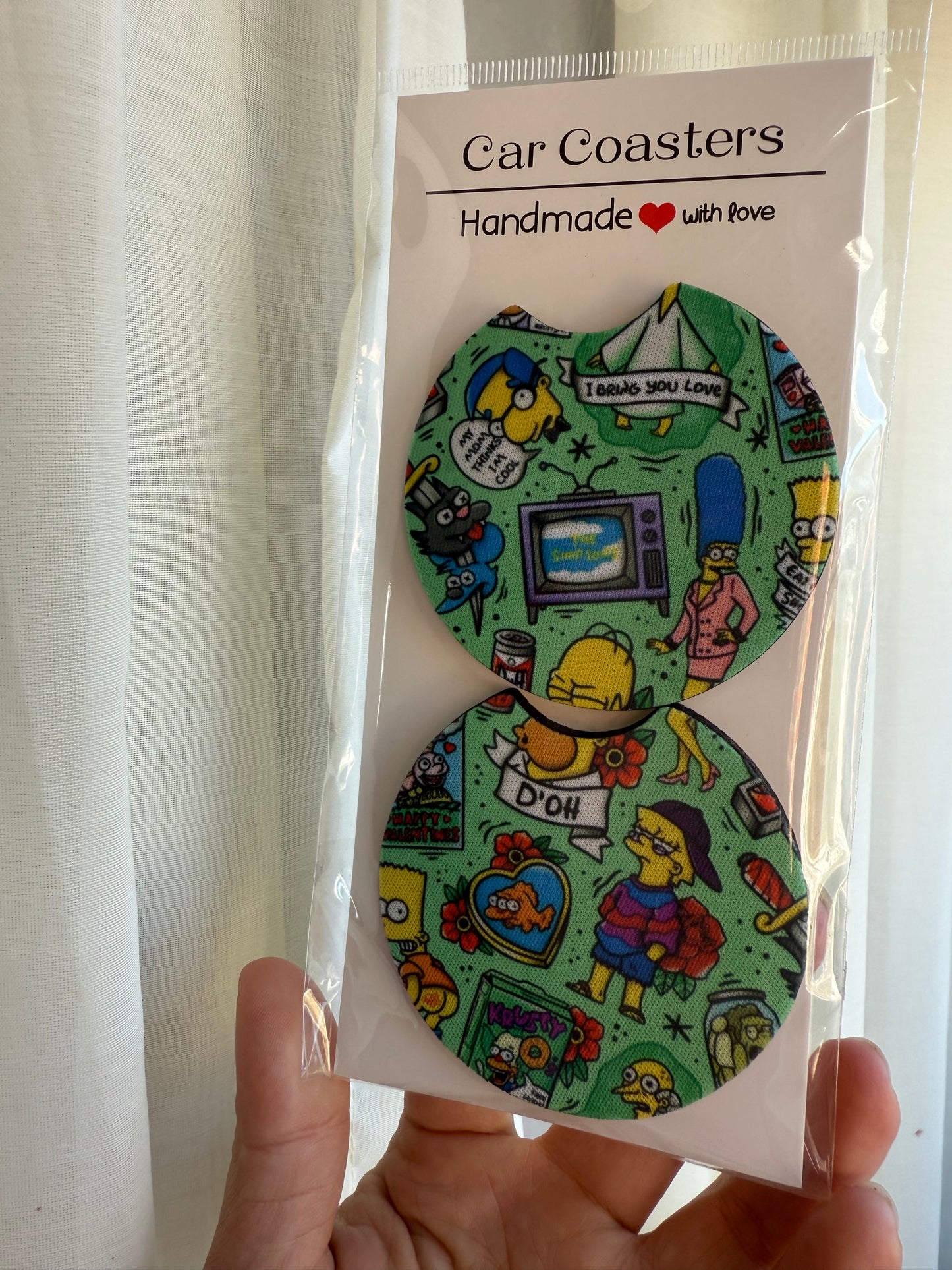 Simpson mash coasters