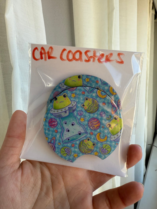 Frog ufo coasters