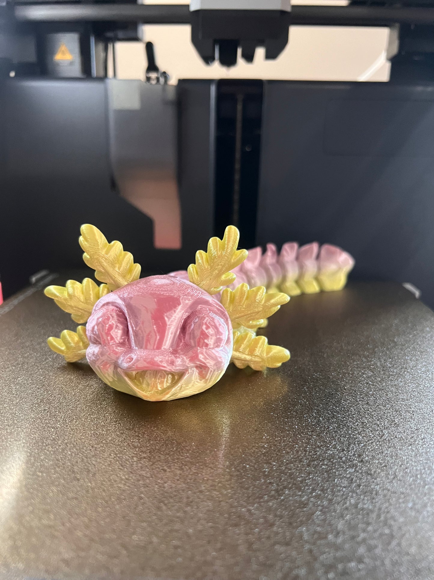 Axolotl flexi toy eyes open