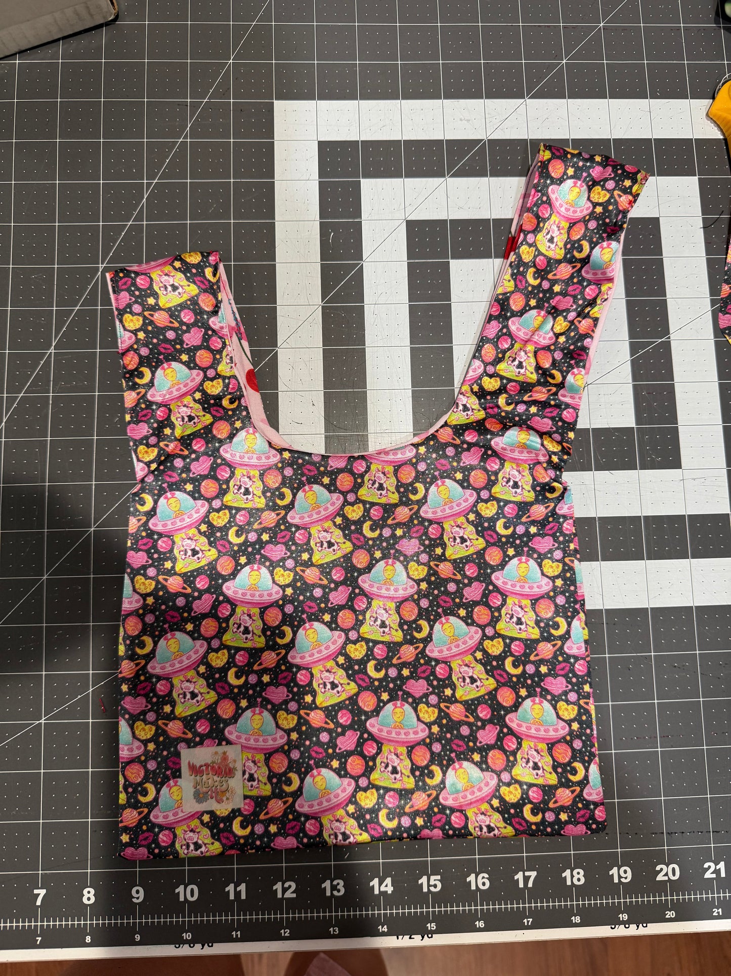 Satin knot bag