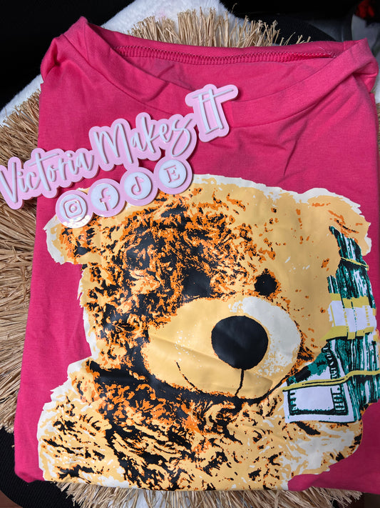 Money bear tee