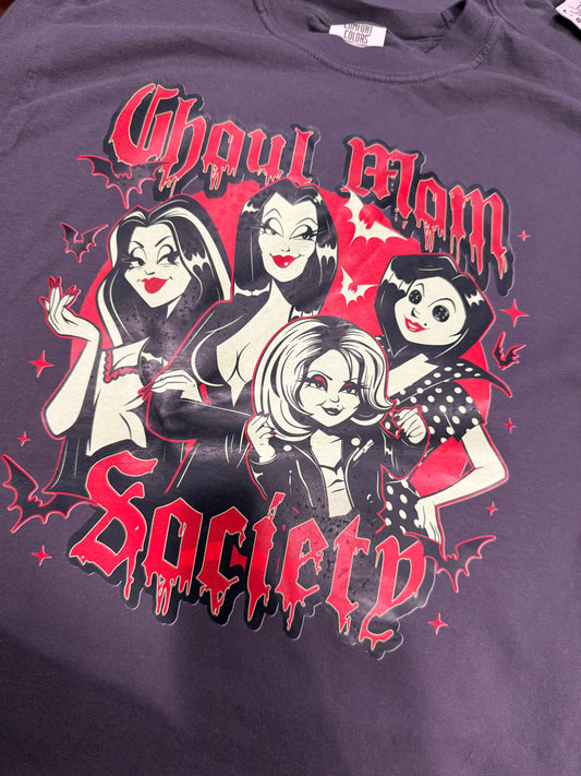 Ghoul mom society tees