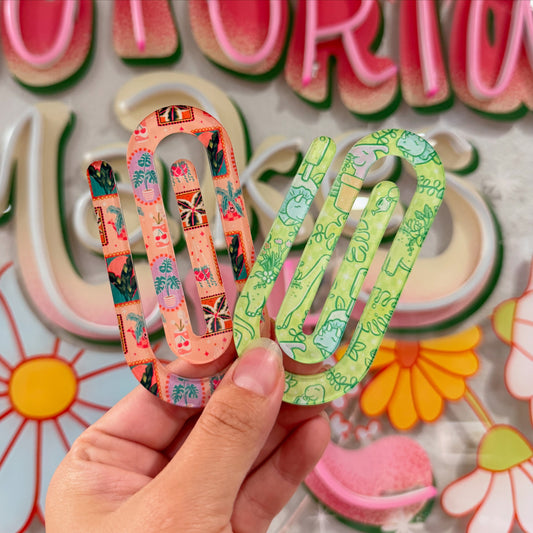 Planty acrylic bookmarks