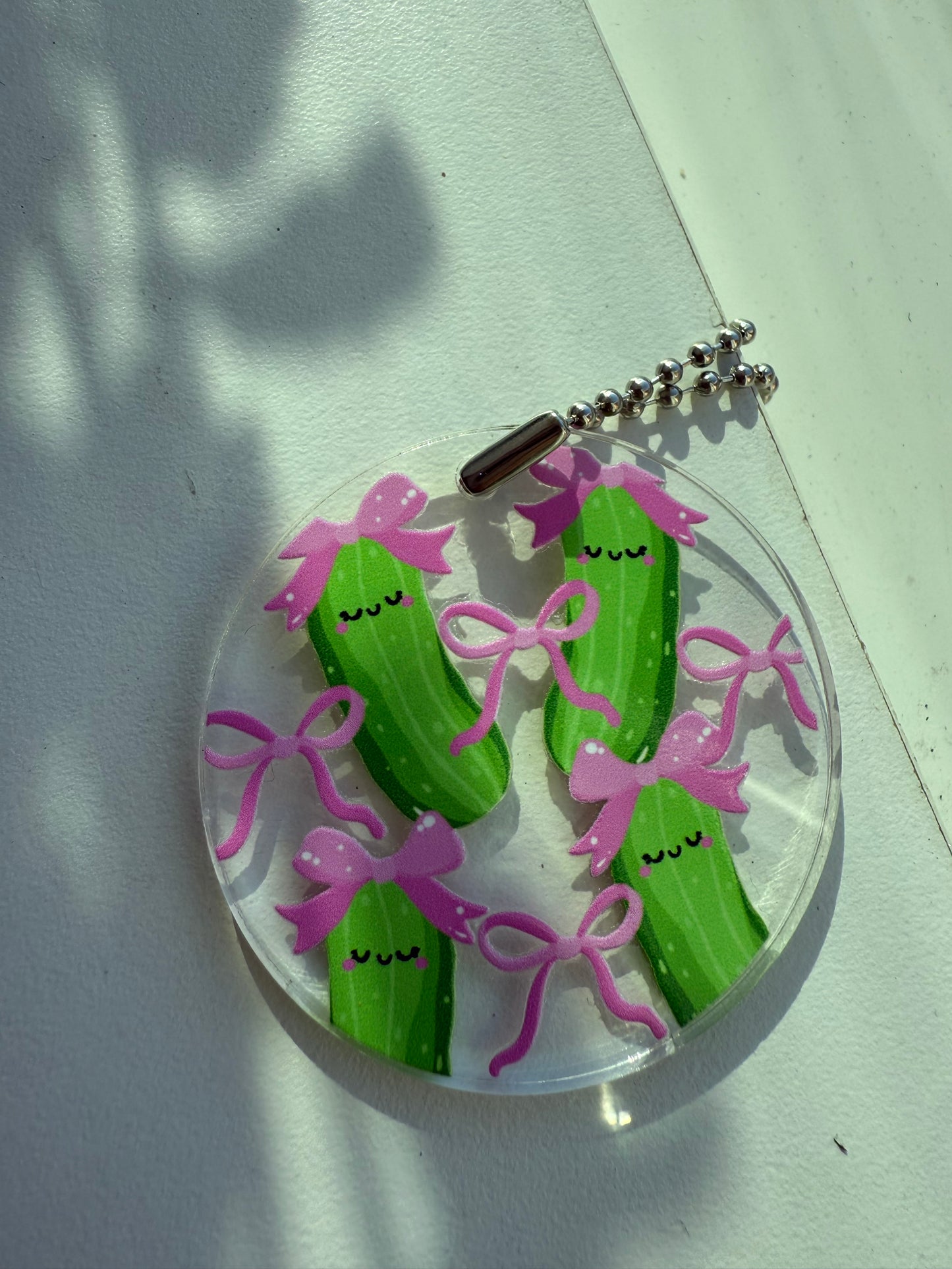 Pickle keychain