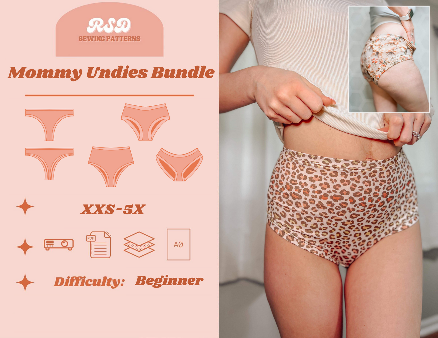 preorder mama undies -bamboo